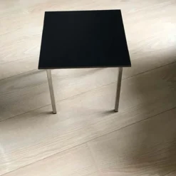 Table Basse 35 Cm, Table Inox, Plateau Trespa, Plateau Noir, Table Basse Inox, Table Design, Table D'appoint Inox, Table Inox. -Jardin Meubles Magasin 1200x1200 1416