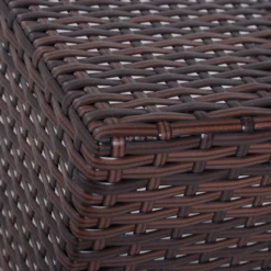 Table D'appoint De Jardin En Polyrattan Lot De 3 - Set De Table De Jardin - Table De Jardin - Table De Balcon - Set De 3 - Polyrattan - Marron -Jardin Meubles Magasin 1200x1200 1490