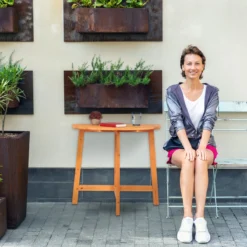 Mur De Table Pliante Relaxdays - Table De Balcon Semi-circulaire Pliable - Table De Jardin - Bois De Table Pliante -Jardin Meubles Magasin 1200x1200 1499