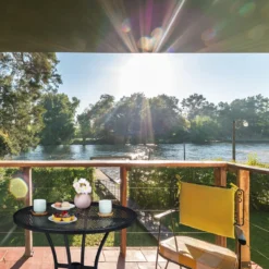 Relaxdays Table De Jardin Avec Parsol - Table De Balcon - Table De Bistrot - Table D'extérieur 70 Cm - Noir -Jardin Meubles Magasin 1200x1200 1523