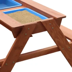 Sunny AXI Dave Table Sable Et Eau / Pique Nique En Bois - Table D’eau Avec Couvercle & Boîtes De Rangement - Table De Jeu Enfant à Eau Pour Le Jardin -Jardin Meubles Magasin 1200x1200 1540