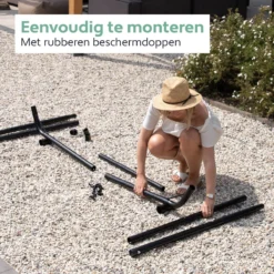 Hamac Standard Résistant Aux Intempéries Jusqu'à 205 Kg Chargeable - Longueur Réglable 290-330 Cm Hamac 2 Personnes Standard - Cadre De Hamac Pour Hamacs Traditionnels - Support Pour Hamac Avec Sac De Transport -Jardin Meubles Magasin 1200x1200 156