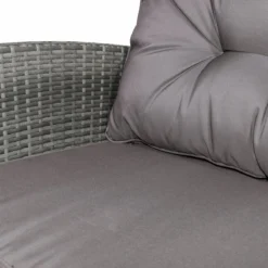 Outsunny Ensemble De Sièges En Rotin Poly 4 Pièces Ensemble De Salon De Jardin Salon En Métal 860-117 -Jardin Meubles Magasin 1200x1200 1651