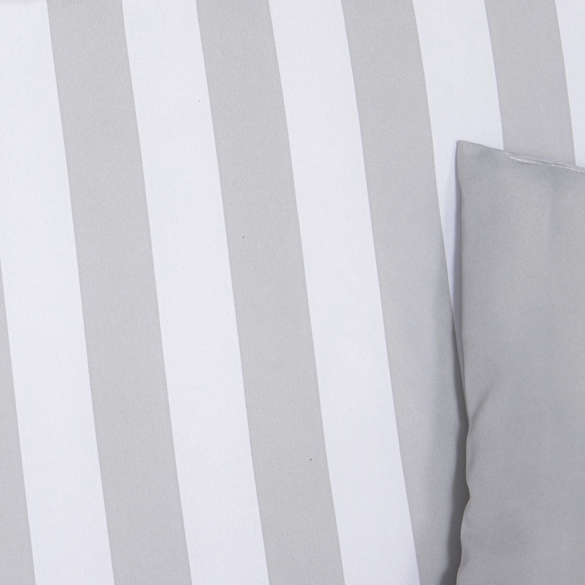 Banc De Balançoire Springos | Luna-Balançoire | 3 Places | Imperméable à L'eau | Comprend 2 Coussins | Auvent Réglable | 170 X 110 X 150 Cm | Rayé Gris Clair 7 Banc De Balançoire Springos | Luna-Balançoire | 3 Places | Imperméable à L'eau | Comprend 2 Coussins | Auvent Réglable | 170 X 110 X 150 Cm | Rayé Gris Clair – Image 7