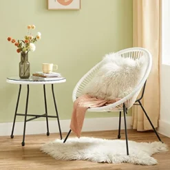 Cozy Living Mobilier De Balcon - Salon De Jardin - Mobilier De Terrasse - Set De 3 - Dessus De Table En Verre - 2 Chaises - Wit -Jardin Meubles Magasin 1200x1200 1753