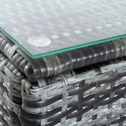 Chaise Longue Outsunny En Poly Avec Chaise Longue De Table Pour Mobilier De Jardin Extérieur Avec Coussins 862-014V01 -Jardin Meubles Magasin 1200x1200 1761