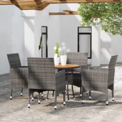 La Dolce Vita - Salon De Jardin 5 Pièces - Salon De Terrasse - Salon De Jardin Avec Chaises Et Table - Salon De Plein Air Poly Rotin Gris 10 La Dolce Vita - Salon De Jardin 5 Pièces - Salon De Terrasse - Salon De Jardin Avec Chaises Et Table - Salon De Plein Air Poly Rotin Gris -Jardin Meubles Magasin 1200x1200 1763