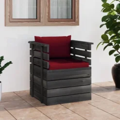 La Dolce Vita - Chaise De Jardin - Fauteuil - Fauteuil Club - Fauteuil Confort - Fauteuil Relax Avec Coussins Palette Pin -Jardin Meubles Magasin 1200x1200 181