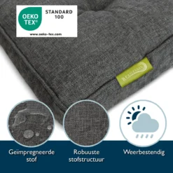 Beautissu BeauFlair - Coussin D'assise Lounge Plein Air 70x70cm - Coussin De Jardin épaisseur 10cm - Housse Hydrofuge & Saleté - Anthracite 13 Beautissu BeauFlair - Coussin D'assise Lounge Plein Air 70x70cm - Coussin De Jardin épaisseur 10cm - Housse Hydrofuge & Saleté - Anthracite -Jardin Meubles Magasin 1200x1200 1871