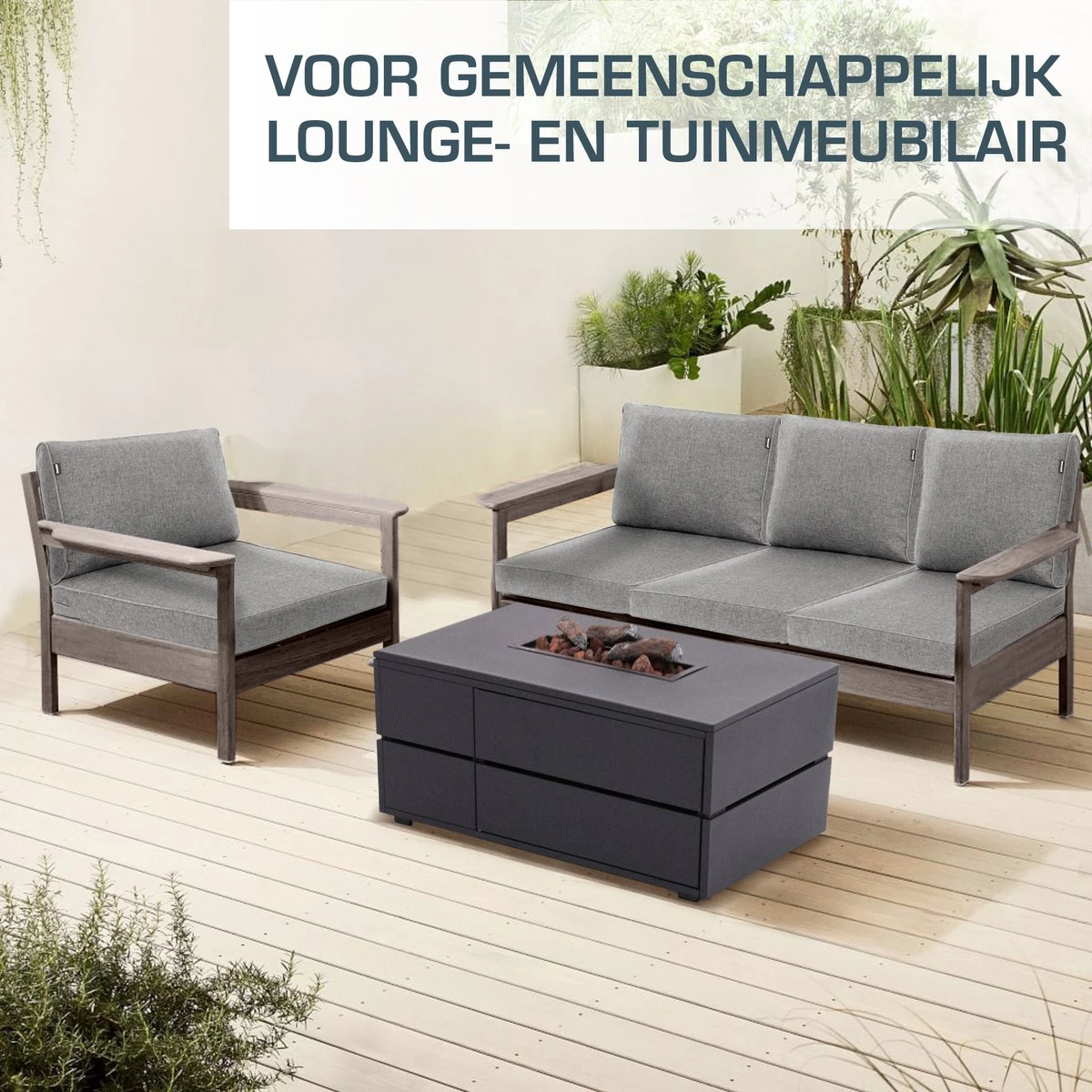 Bomoe Ilano - Coussin D'assise Plein Air Lounge 70x70cm - Coussin De Jardin épaisseur 8cm, Lavable & Protection UV - Gris Clair 10 Bomoe Ilano - Coussin D'assise Plein Air Lounge 70x70cm - Coussin De Jardin épaisseur 8cm, Lavable & Protection UV - Gris Clair – Image 10