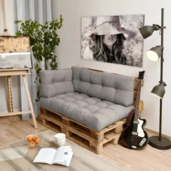 Beautissu De Palette Beautissu Eco Style - Coussin D'assise 120x80 Cm Pour Canapé-palette - Kussen Gris Clair - Coussins De Palette En Qualité Coussin De Matelas -Jardin Meubles Magasin 1200x1200 2031