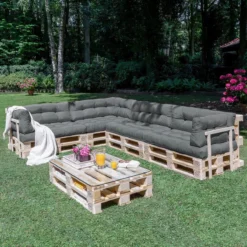 Beautissu De Palette Beautissu Eco Style - Coussin D'assise 120x80 Cm Pour Canapé-palette - Kussen Gris Graphite - Coussins De Palette En Qualité Coussin De Matelas -Jardin Meubles Magasin 1200x1200 2054