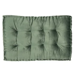 Coussin De Palette Avec Mousse | 80 * 120 * 12 Centimètres | Vert | 100% Polyester | Rectangulaire | Clayre & Eef | KT039.006DGR -Jardin Meubles Magasin 1200x1200 2066