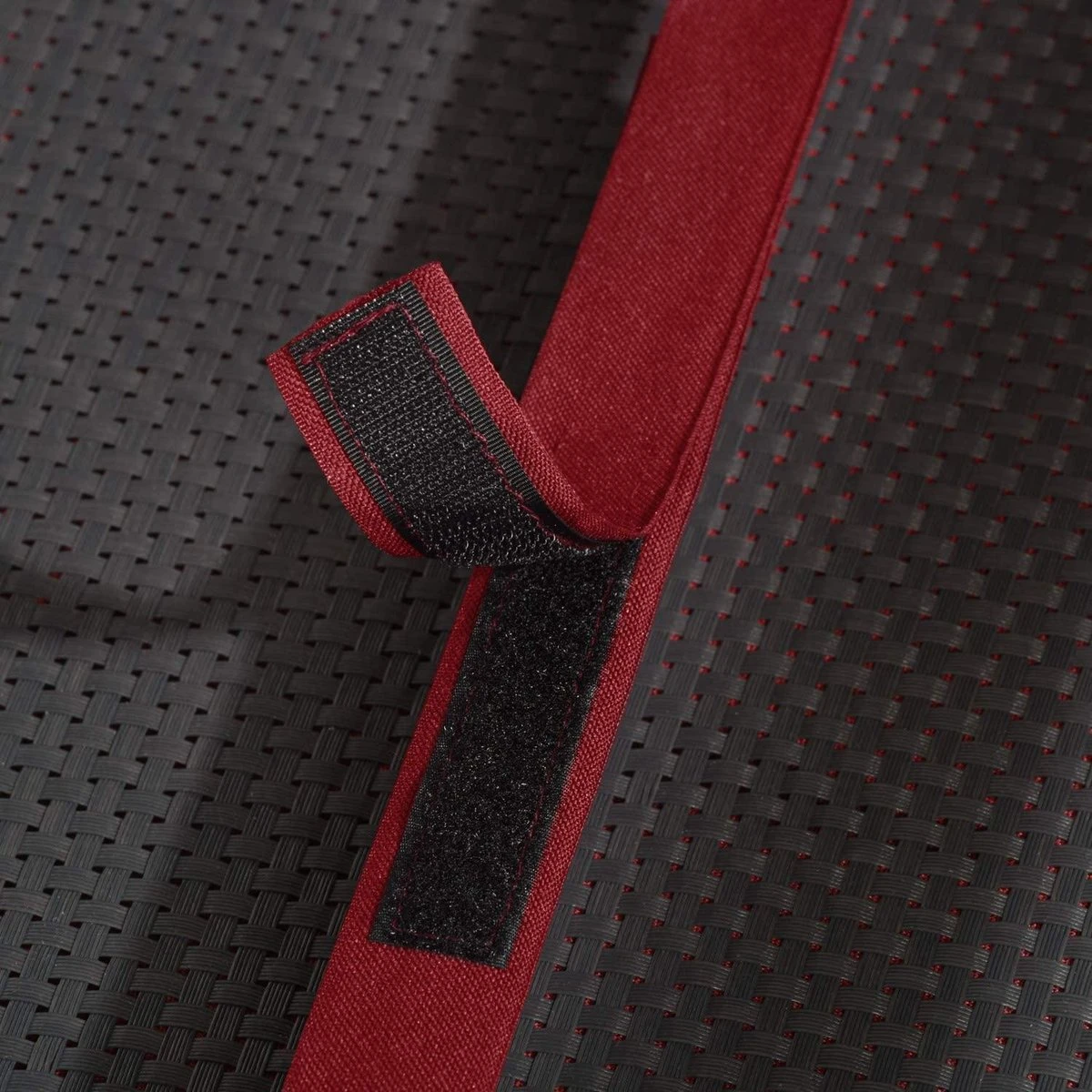 Beautissu Cushion Garden Cushion Lounger -Coussin De Bronzage Pour Salon De Jardin 190x60x8 Cm Rouge - Coussins De Jardin En Matelas Qualité Coussin - Flair RL 2 Beautissu Cushion Garden Cushion Lounger -Coussin De Bronzage Pour Salon De Jardin 190x60x8 Cm Rouge - Coussins De Jardin En Matelas Qualité Coussin - Flair RL – Image 2