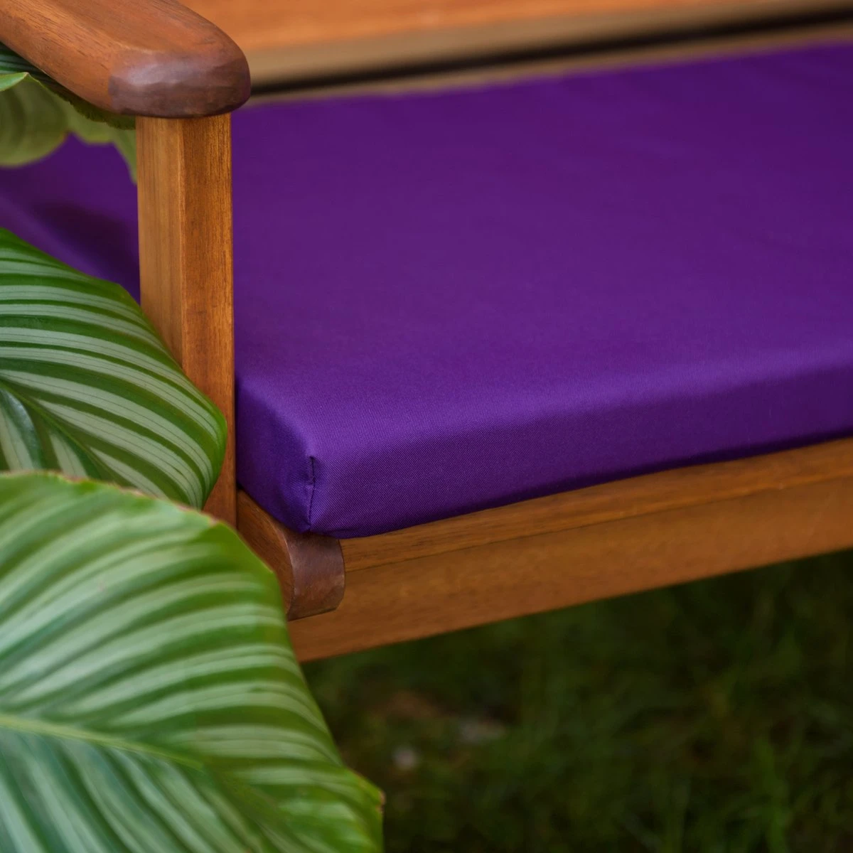 Gardenista Banc De Jardin Coussin De Terrasse Mobilier De Canapé D'extérieur Coussin De Canapé 2 Places Matériau Résistant à Water Confortable Durable Et Léger, Violet 2 Gardenista Banc De Jardin Coussin De Terrasse Mobilier De Canapé D'extérieur Coussin De Canapé 2 Places Matériau Résistant à Water Confortable Durable Et Léger, Violet – Image 2
