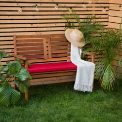 Banc De Jardin Gardenista Banc De Jardin Extérieur Meubilair De Patio 2 Coussins De Siège Matériau Résistant à Water Confortable Durable Et Léger -Jardin Meubles Magasin 1200x1200 2142