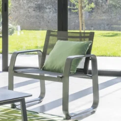 Hesperide Canapé/décoration/coussins De Jardin - Intérieur/extérieur - Set 4x Pièces - Imprimé Palmier/vert - 40x40 Cm -Jardin Meubles Magasin 1200x1200 2227