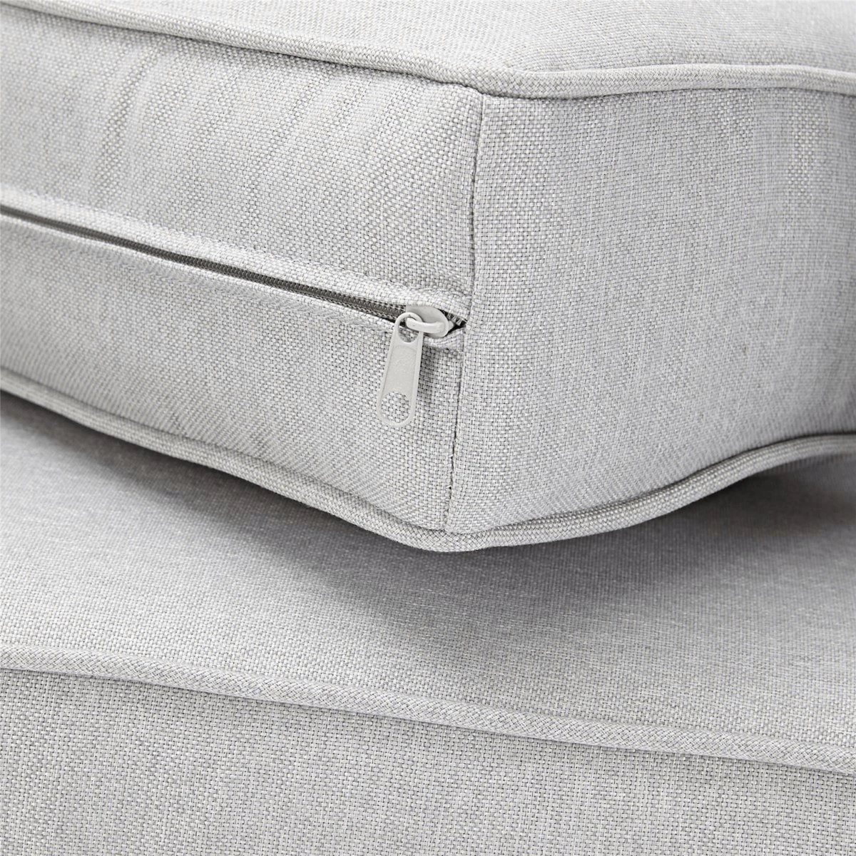 NATERIAL - Salon De Jardin ODYSSEA - Salon De Jardin - 4 Personnes - 1 Canapé Extérieur - 2 Fauteuils De Jardin - 1 Table Basse Extérieur 64x64x32 Cm - Aluminium - Acier - Grijs - Salon De Jardin 5 NATERIAL - Salon De Jardin ODYSSEA - Salon De Jardin - 4 Personnes - 1 Canapé Extérieur - 2 Fauteuils De Jardin - 1 Table Basse Extérieur 64x64x32 Cm - Aluminium - Acier - Grijs - Salon De Jardin – Image 5