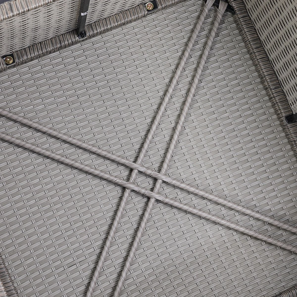 Casaria Polyrattan Lounge Set XXL Coussins Table Plateau En Verre Mobilier De Jardin Crème 11 Casaria Polyrattan Lounge Set XXL Coussins Table Plateau En Verre Mobilier De Jardin Crème – Image 11