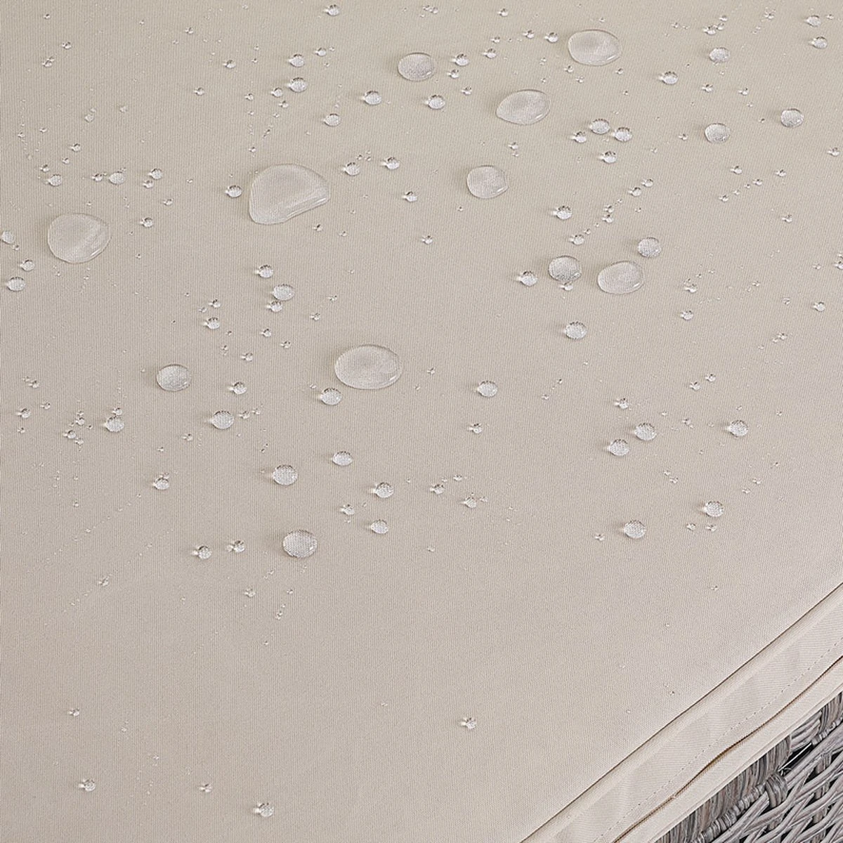 Casaria Polyrattan Lounge Set XXL Coussins Table Plateau En Verre Mobilier De Jardin Crème 12 Casaria Polyrattan Lounge Set XXL Coussins Table Plateau En Verre Mobilier De Jardin Crème – Image 12