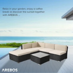 AREBOS Salon De Jardin - Salon De Jardin Salon De Jardin - Salon De Jardin Balcon - Salon De Jardin - 5 Personnes - Zwart 20 AREBOS Salon De Jardin - Salon De Jardin Salon De Jardin - Salon De Jardin Balcon - Salon De Jardin - 5 Personnes - Zwart -Jardin Meubles Magasin 1200x1200 2353