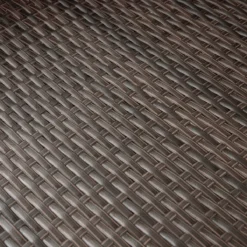 Teamson Home - Ensemble De Salon D'angle 3 Pièces - Mobilier De Jardin De Jardin - Canapé De Jardin - Table Et Coussins Inclus - Rotin - Marron / Wit -Jardin Meubles Magasin 1200x1200 2383