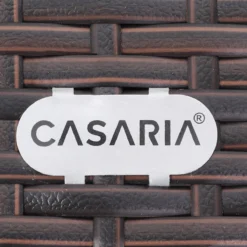 Casaria Polyrattan Lounge Set Coussins XL Table Plateau En Verre Mobilier De Jardin Marron Crème -Jardin Meubles Magasin 1200x1200 2410