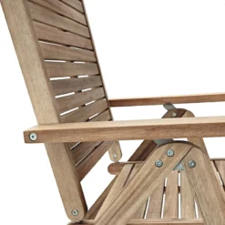 NATERIAL - Set De 2 Chaises De Jardin SOLARIS Avec Accoudoirs - Pliable - Chaises Pliantes - 2 X Chaises De Jardin Dossier Haut Avec Dossier Réglable 5 Positions - Acacia - Beige -Jardin Meubles Magasin 1200x1200 2462