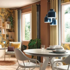 NATERIAL - Table De Jardin Ronde SAN DIEGO - 4 à 6 Personnes - Ø 140 X 75 Cm - Eucalyptus FSC - Aluminium - Wit - Table à Manger D'extérieur - Table Extensible - Rallonge -Jardin Meubles Magasin 1200x1200 2506