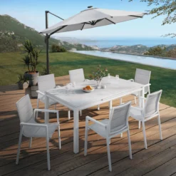 Set - Lot De 6 Chaises De Jardin ORION GAMMA II Avec Accoudoirs - 6 Fauteuils De Jardin - Empilables - Chaises De Terrasse - Chaises De Chaises De Salle à Manger - Aluminium - Textilène - Wit 12 Set - Lot De 6 Chaises De Jardin ORION GAMMA II Avec Accoudoirs - 6 Fauteuils De Jardin - Empilables - Chaises De Terrasse - Chaises De Chaises De Salle à Manger - Aluminium - Textilène - Wit -Jardin Meubles Magasin 1200x1200 2570