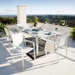 Set - Lot De 6 Chaises De Jardin ORION GAMMA II Avec Accoudoirs - 6 Fauteuils De Jardin - Empilables - Chaises De Terrasse - Chaises De Chaises De Salle à Manger - Aluminium - Textilène - Wit 13 Set - Lot De 6 Chaises De Jardin ORION GAMMA II Avec Accoudoirs - 6 Fauteuils De Jardin - Empilables - Chaises De Terrasse - Chaises De Chaises De Salle à Manger - Aluminium - Textilène - Wit -Jardin Meubles Magasin 1200x1200 2571