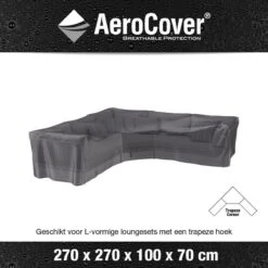 Aerocover Ensemble Lounge Cover Grand Angle - En Forme De L - L 270 X L 270 X L 100 X H 70 Cm -Jardin Meubles Magasin 1200x1200 2651