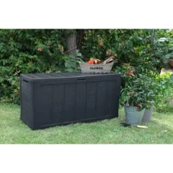 Coffre De Rangement En Plastique Mobilier De Jardin Keter Sherwood 270L Anthracite -Jardin Meubles Magasin 1200x1200 2697