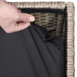 Casaria Coffre De Rangement 75x75x70cm Idéal Coussin Polyrotin Résistant Intempéries Revêtement Beige 20 Casaria Coffre De Rangement 75x75x70cm Idéal Coussin Polyrotin Résistant Intempéries Revêtement Beige -Jardin Meubles Magasin 1200x1200 2707