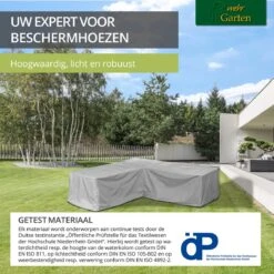 Housse De Protection Pour Canapé De Jardin | 200 X 90 X 80 Cm | Polyester Tissé PERMATEX De Haute Qualité, Couleur : Taupe (gris Clair) -Jardin Meubles Magasin 1200x1200 2717