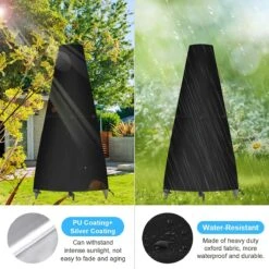 Housse Pour Chauffage De Terrasse, Housse Imperméable Et Résistante, Tissu Oxford, Housse De Protection Pour Chauffage D' Outdoor , Four De Terrasse, Chauffage De Jardin, 122 X 21 / 61 Cm -Jardin Meubles Magasin 1200x1200 2738