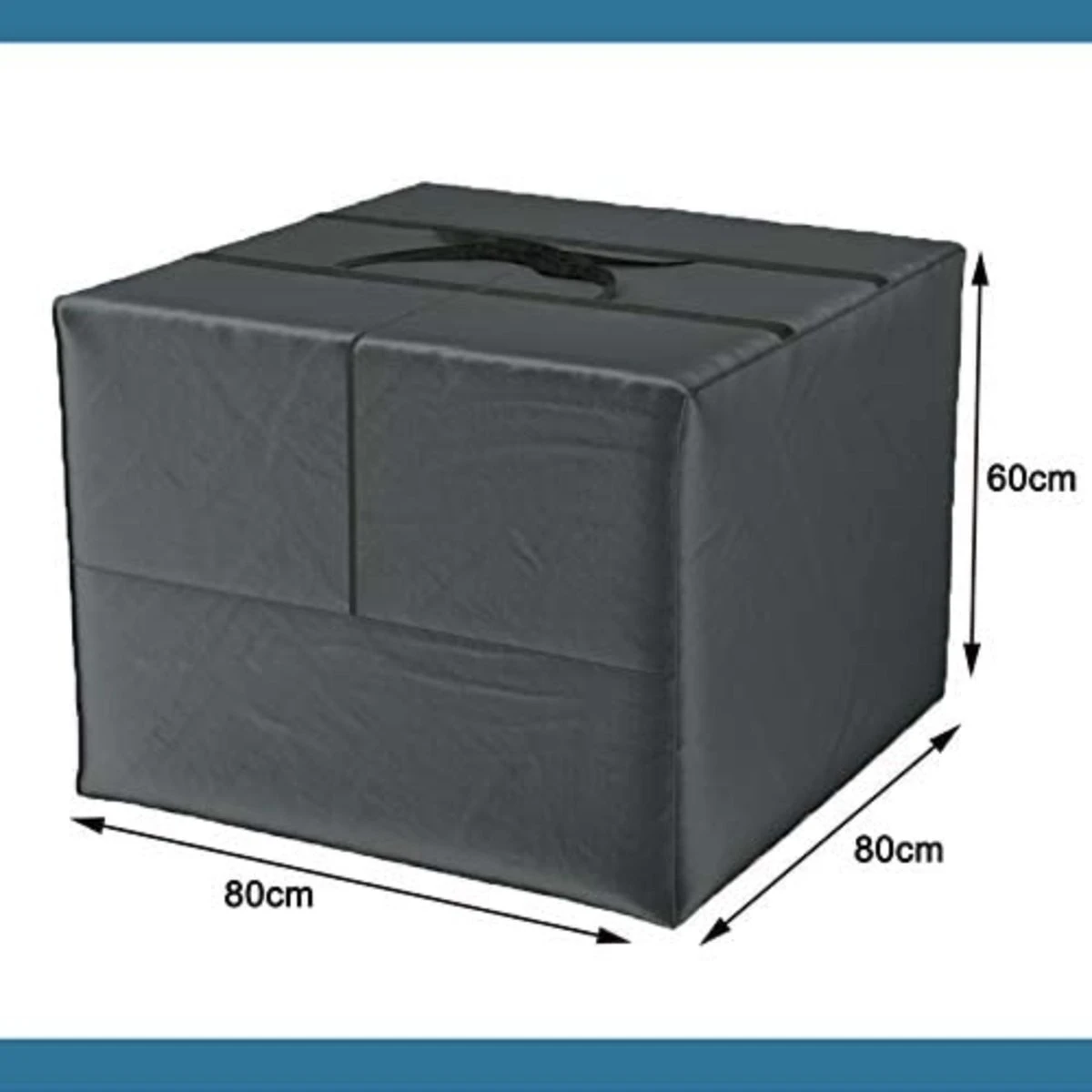 LAUWG - Sac De Rangement Deluxe XXL (80 X 80 X 60 Cm), Housse De Protection Pour Coussins - Sac De Rangement Pour Coussins De Jardin, Oxford 600D 7 LAUWG - Sac De Rangement Deluxe XXL (80 X 80 X 60 Cm), Housse De Protection Pour Coussins - Sac De Rangement Pour Coussins De Jardin, Oxford 600D – Image 7