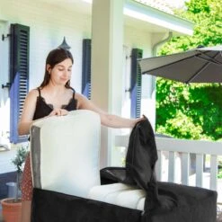 VONROC Sac De Rangement Premium Pour Coussins Salon/jardin – 75x75x90cm – Pour 6 à 8 Coussins – Incl. Reliure Velcro -Jardin Meubles Magasin 1200x1200 2760