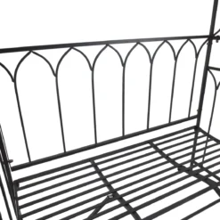 Outsunny Rose Support D'arc De Rose Avec Banc Banc Philosophe Banc Tonnelle Banc De Jardin 84B-245 -Jardin Meubles Magasin 1200x1200 307