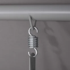 Banc De Balançoire Springos | Venise-Swing | 3 Places | Imperméable à L'eau | Comprend 2 Coussins | Auvent Réglable | 163 X 193 X 120 Cm | Gris -Jardin Meubles Magasin 1200x1200 406