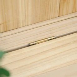 Outsunny Banc De Jardin Avec Rangement Banc De Rangement Banc 2 Places Capacité De Charge 250 Kg Bois De Pin 84B-460 -Jardin Meubles Magasin 1200x1200 426