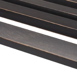 Relaxdays Banc De Jardin 2 Places - Banc D'extérieur En Métal - Banc De Jardin Avant - Banc Moderne En Acier Noir-bronze -Jardin Meubles Magasin 1200x1200 429