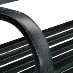 Relaxdays Banc De Jardin Antique - Banc De Parc - Banc De Balcon Deux Places - Fonte - Banc De Jardin Noir-vert -Jardin Meubles Magasin 1200x1200 434