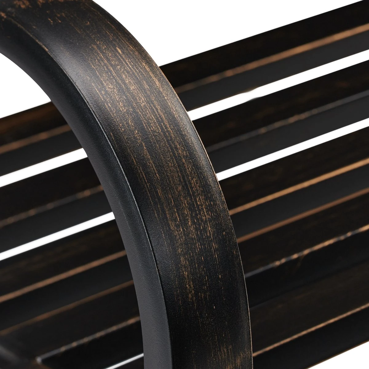 Relaxdays Banc De Jardin Antique - Banc De Parc - Banc De Balcon Deux Places - Fonte - Banc De Jardin Schwarz-Bronze 12 Relaxdays Banc De Jardin Antique - Banc De Parc - Banc De Balcon Deux Places - Fonte - Banc De Jardin Schwarz-Bronze – Image 12