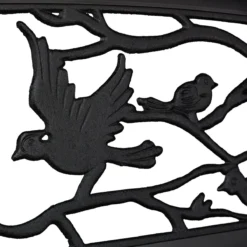 Banc De Jardin Relaxdays 2 Personnes - Banc De Parc Oiseau - Banc Extérieur - Banc De Balcon - Banc De Jardin Noir -Jardin Meubles Magasin 1200x1200 467