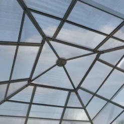 Pavillon De Jardin 4x4 M Cadre En Aluminium Toit En Polycarbonate Environ 8 Mm Pavillon Tente De Jardin Sans Parois Latérales -Jardin Meubles Magasin 1200x1200 594