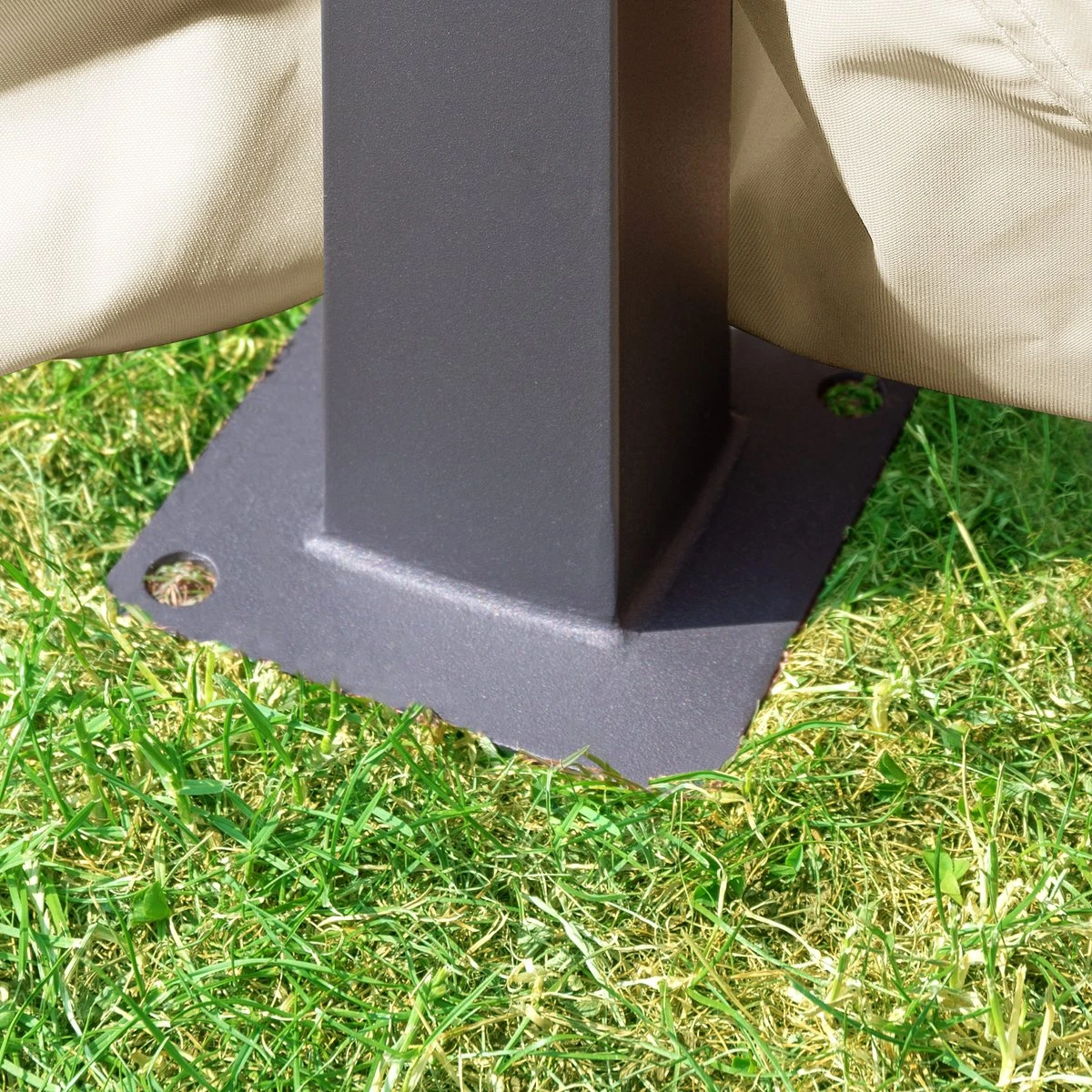 Pavillon De Jardin 3x4 M Environ 180 G/m² Bâche De Toit Pavillon étanche 4 Parois Latérales Tente De Jardin Crème Tente De Réception Environ 6x6 Cm Profil 3 Pavillon De Jardin 3x4 M Environ 180 G/m² Bâche De Toit Pavillon étanche 4 Parois Latérales Tente De Jardin Crème Tente De Réception Environ 6x6 Cm Profil – Image 3