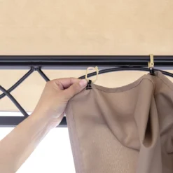 Pavillon De Jardin 3x4m 280 G / M² Bâche De Toit Pavillon Premium étanche Avec 4 Parois Latérales Tente De Jardin En Tente De Fête Crème 26 Pavillon De Jardin 3x4m 280 G / M² Bâche De Toit Pavillon Premium étanche Avec 4 Parois Latérales Tente De Jardin En Tente De Fête Crème -Jardin Meubles Magasin 1200x1200 641