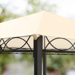 Pavillon De Jardin 3x4m 280 G / M² Bâche De Toit Pavillon Premium étanche Avec 4 Parois Latérales Tente De Jardin En Tente De Fête Crème 29 Pavillon De Jardin 3x4m 280 G / M² Bâche De Toit Pavillon Premium étanche Avec 4 Parois Latérales Tente De Jardin En Tente De Fête Crème -Jardin Meubles Magasin 1200x1200 644