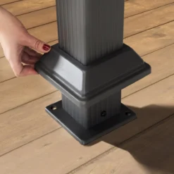 Pavillon De Jardin 4x4 M Cadre Aluminium Polycarbonate Toit Environ 8 Mm Pavillon Tente De Jardin 4 Parois Latérales Grijs -Jardin Meubles Magasin 1200x1200 724